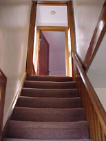 steps going up to the bedrooms