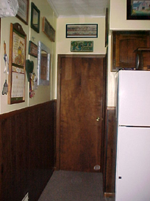 door to bathroom